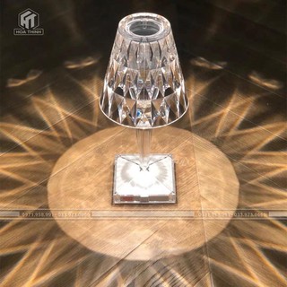 Đèn decor cảm ứng để bàn, trang trí phòng ngủ, phòng làm việc sang trọng