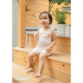 Bộ ba lỗ Chaang bé trai bé gái – quần áo trẻ em hè, chất vải cotton mềm mịn, thoáng mát