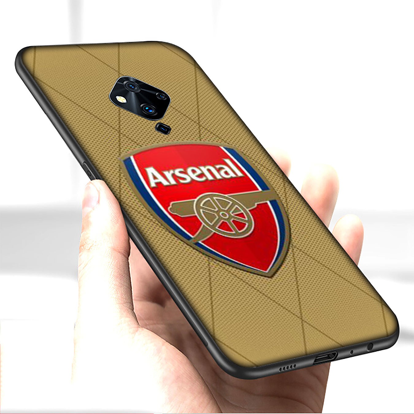 Ốp Lưng Silicone Mềm In Hình Logo Arsenal Cho Oppo Realme C2 C3 C11 6i 6 5 5s 5i 3 Pro Realmec3 Realmec2