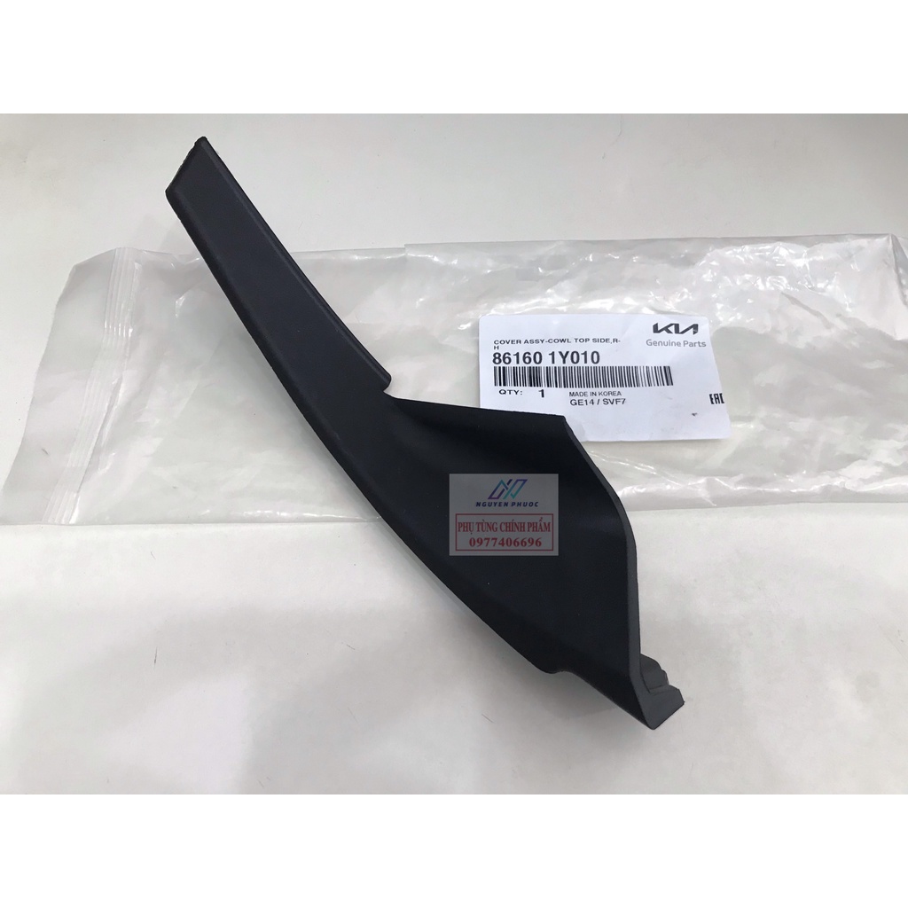 Ốp góc /Ốp máng nước chân kính chắn gió KIA MORNING 2011 - 2020/  Hàng xịn chính hãng: 861501Y010/861601Y010