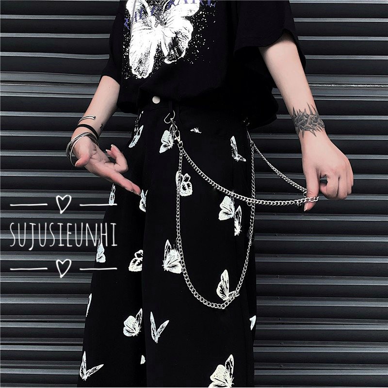 (5 mẫu) Lẻ dây xích unisex đeo kèm thắt lưng- chain quần