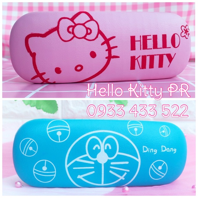 Hộp đựng kính cận Hello Kitty - Doremon Doraemon