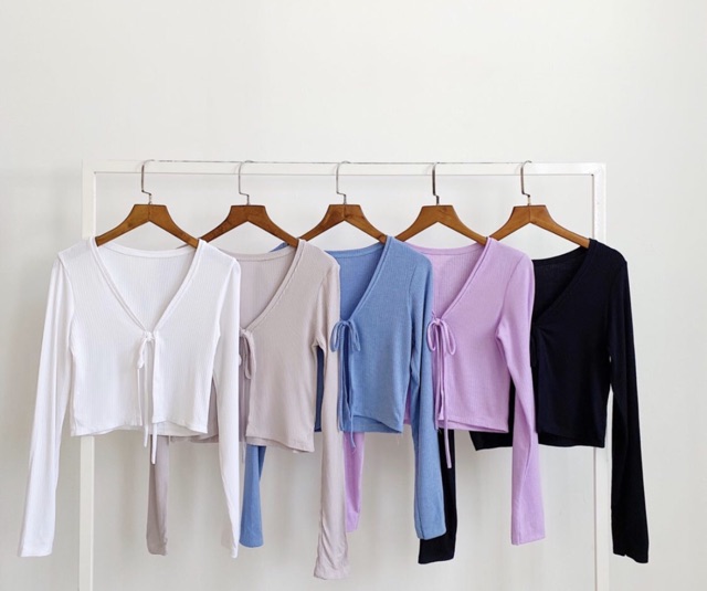 🥕ÁO CROPTOP KHOÁC CARDIGAN🥦