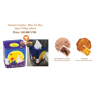 Bánh Trung Thu Casahana 2020 Treasure Garden Xanh