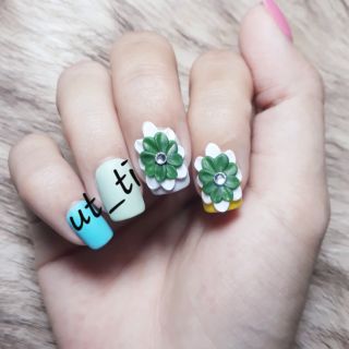 hoa bột nổi 3D-2 tầng 16c-hoa có 30 màu