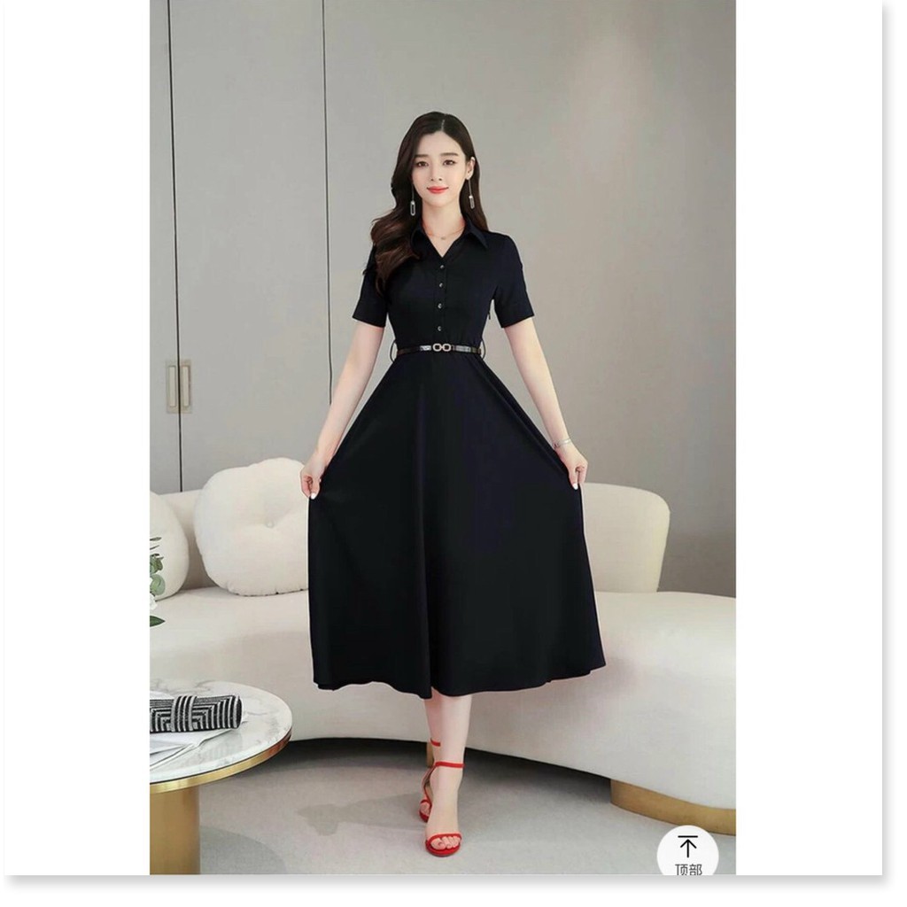 Đầm Cotton lạnh kèm nịt nữ cực sang trọng cho các cô nương KHANH AN FASHION