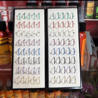 40 khuyên mũi thời trang nhiều mầu