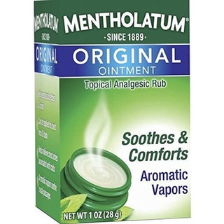 Dầu cù là mentholatum mỹ 100% natural 28g