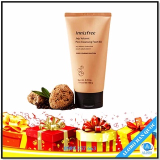Sữa rửa mặt tro núi lửa - Innisfree - Jejuvolcanic Pore Cleansing Foam Ex – ALOBO Hàn Quốc