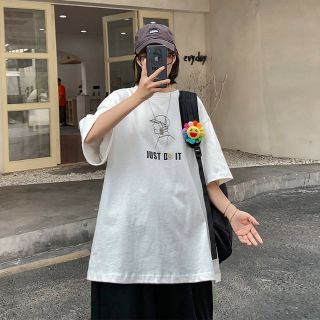 Áo thun tay lỡ Unisex JUST DO IT