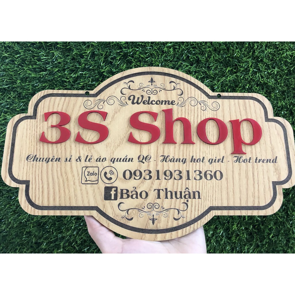 BIỂN GỖ TRANG TRÍ VƯỜN HOA HỒNG - Thiết kế thông tin theo yêu cầu - Giá siêu rẻ