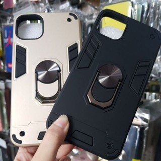 Iphone 11 pro max - ốp lưng nhựa màu viền dẻo kèm giá đỡ