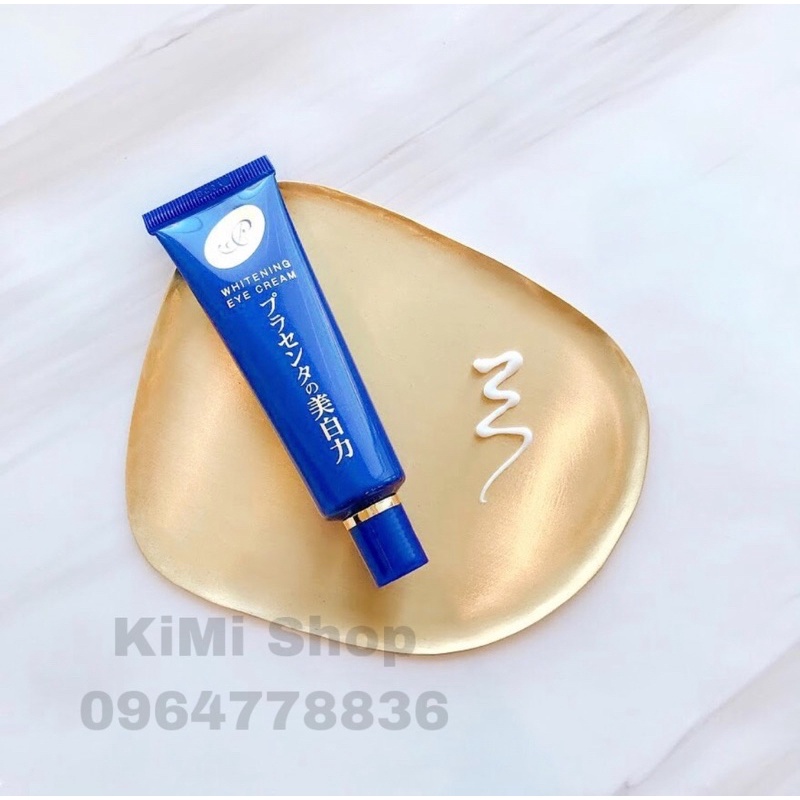 Kem dưỡng mắt Meishoku Placenta Medicated Whitening Eye Cream 30g