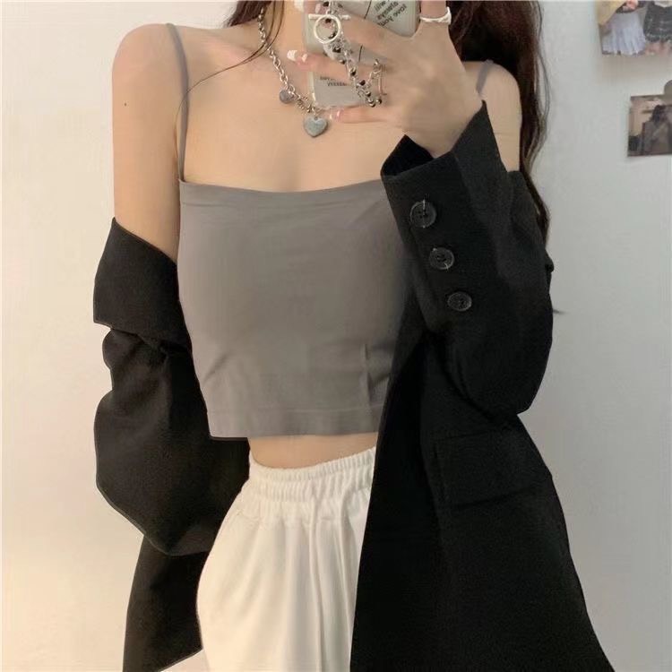 Áo lót 2 dây sợi nhỏ có mút lót trong siêu tiện lợi