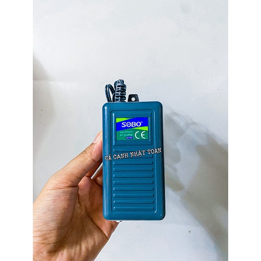 MÁY TẠO OXY 1 VÒI SOBO SB2800 2-5W TẶNG 1M DÂY VÀ 1 CỤC SỦI