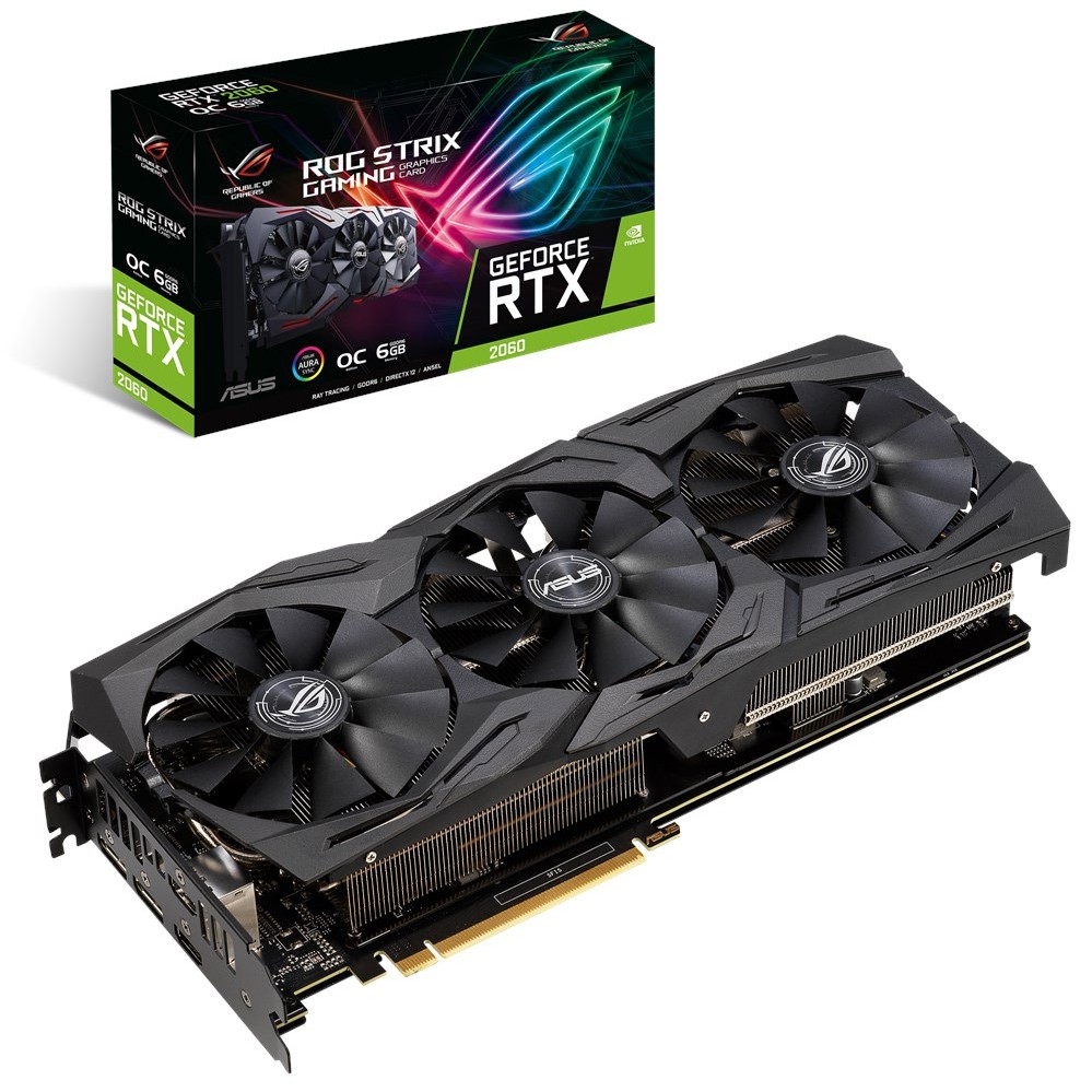 [FREESHIP 99K]_VGA ASUS GeForce RTX 2060 6GB GDDR6 ROG Strix OC