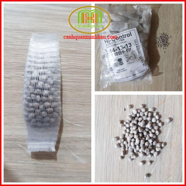 1kg phân chì Nhật tan chậm túi lưới  khoảng 90-100 túi bón hoa lan và cây kiểng , phân tan chậm có kiểm soát