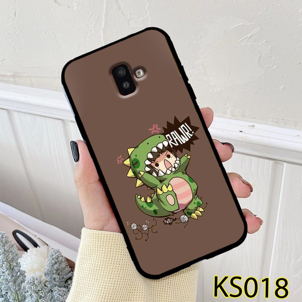 Ốp lưng SamSung J6/J6 PLUS/J8  in hình tự chọn KUTE DINO  siêu đẹp, độc, lạ_KINGSTORE.HN_Ốp SS J6/J8-2018/J6 PLUS