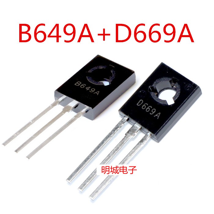20 chiếc bóng bán dẫn 2SB649A 2SD669A TO-126 B649A D669A