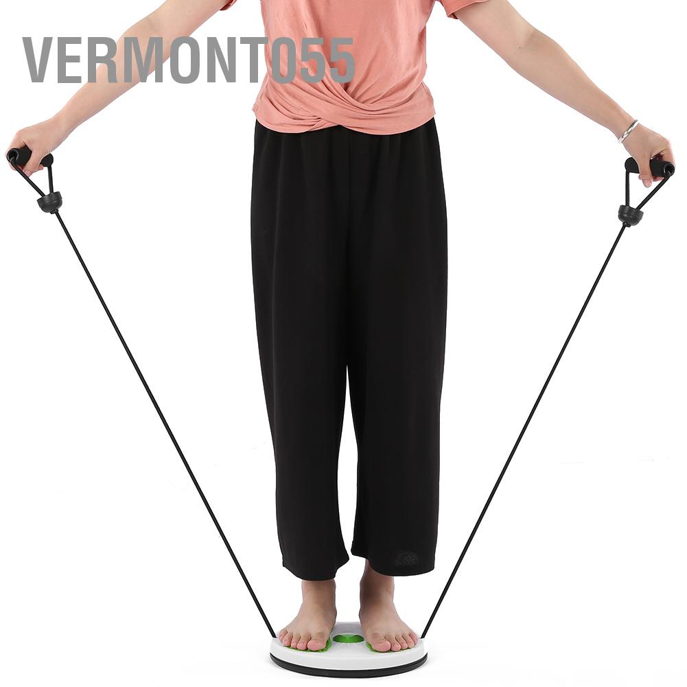 Vermont055 Bảng đĩa xoay eo đa năng với dây kéo Thiết bị tập thể dục trong nhà
