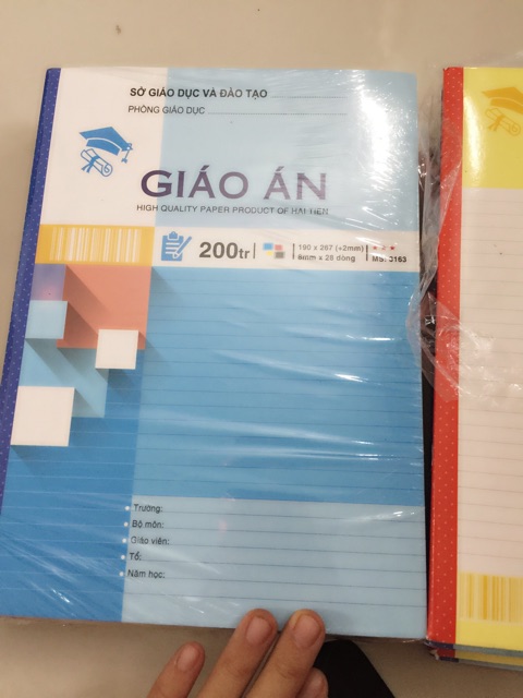 Sổ giáo án HT 200 trang