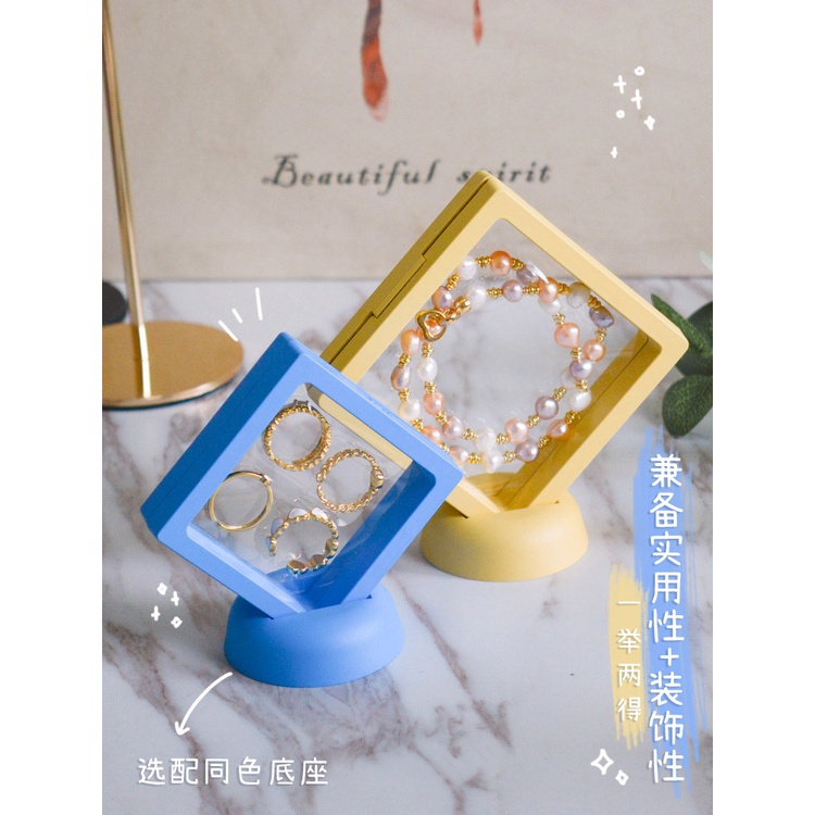 Hộp Nhựa PE Mỏng 3D Nổi Đựng Trang Sức Sang Trọng Ốp