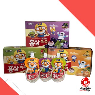 Nước trái cây pororo Hàn quốc (hộp 10 túi X 100ml)
