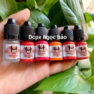 MỰC HOA ĐÀO 100%chính hãng phun xăm 5ml chiếc