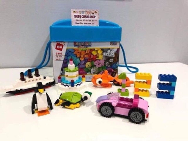 BỘ XẾP HÌNH LEGO MẪU MỚI 460 CHI TIẾT