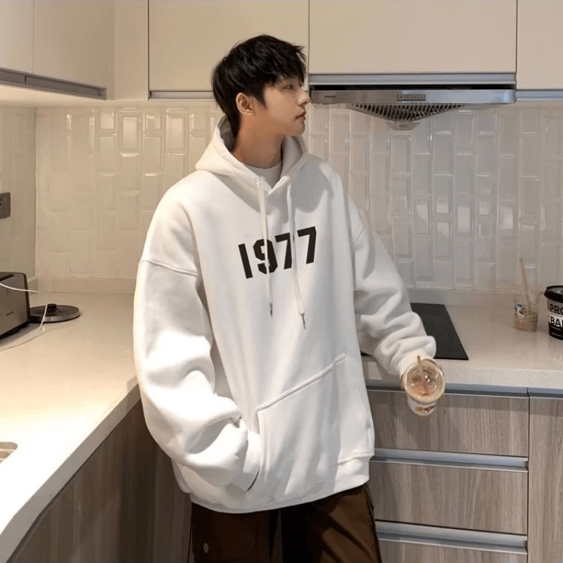 Áo hoodie In Chữ Phong Cách Nhật Bản Thời Trang Cao Cấp Dành Cho Nam M-5XL