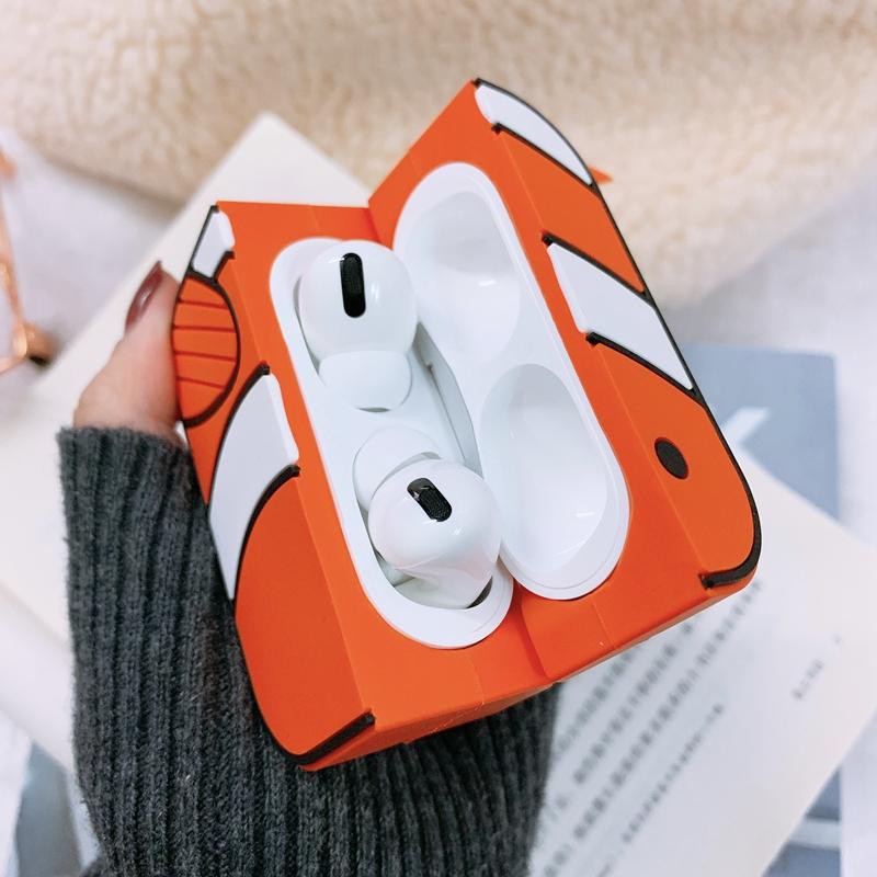 Airpods Pro case - Ốp bảo vệ dành cho Airpods Pro - Hình Cá