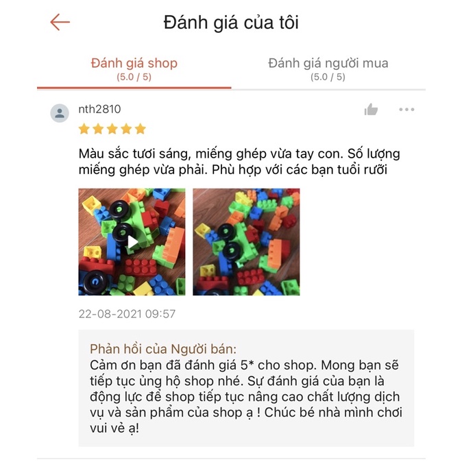 Túi Đồ Chơi Lắp Ghép Mô Hình 90 Chi Tiết VIJAGO Bằng Nhựa Nguyên Sinh An Toàn Cho Bé