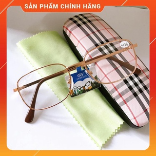 Kính lão thị viễn thị trung niên nhôm magie siêu nhẹ tròng to sáng rõ cho cả nam và nữ
