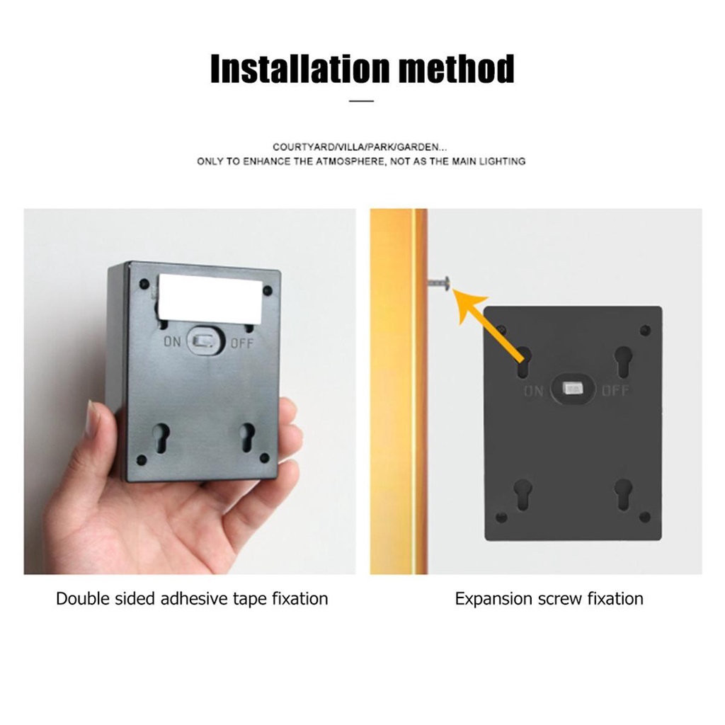 YIYU Đèn Gắn Tường Chống Thấm Nước Dùng Trang Trí Sân Vườn / Cắm Trại