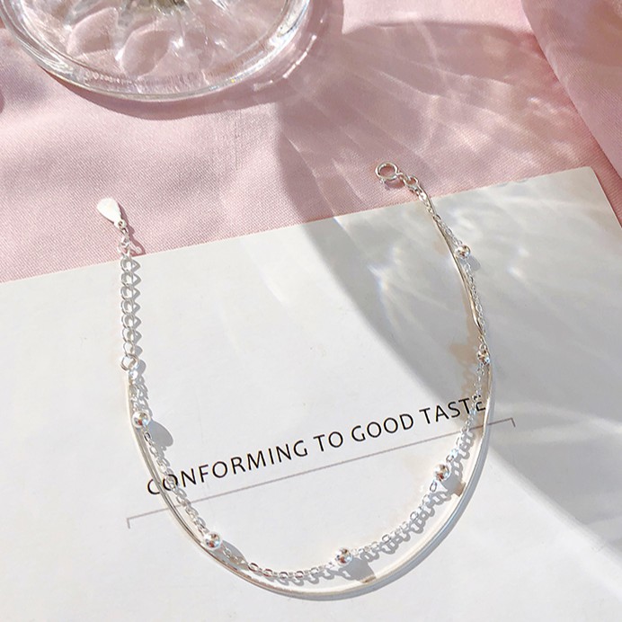 [HÀNG CÓ SẴN] Lắc tay Bạc 925 / Vòng tay bạc nữ cao cấp - TUNASHOP cam kết chuẩn Bạc | BigBuy360 - bigbuy360.vn