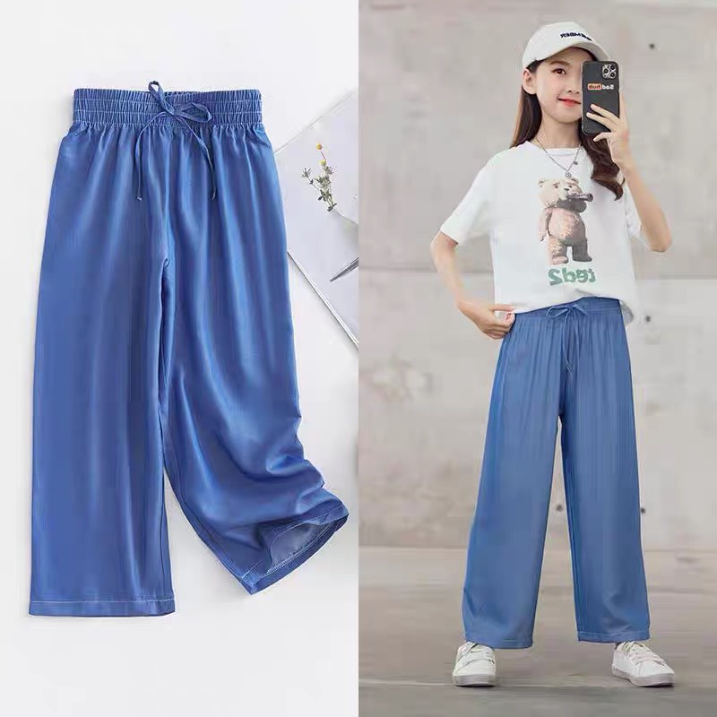 Quần bò giấy dáng suông cho bé gái size đại BEESHOP H23076