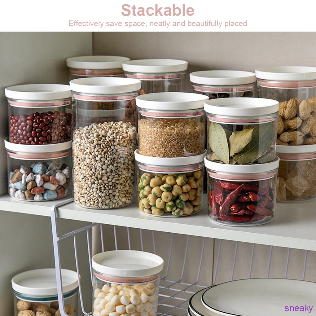 Hộp đựng thực phẩm trong suốt chống ẩm có nắp đậy 250ml