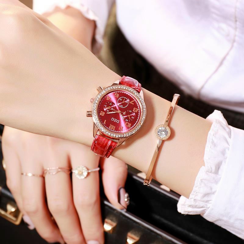 Đồng hồ thời trang nữ DZG Mẫu mới AB123 | BigBuy360 - bigbuy360.vn
