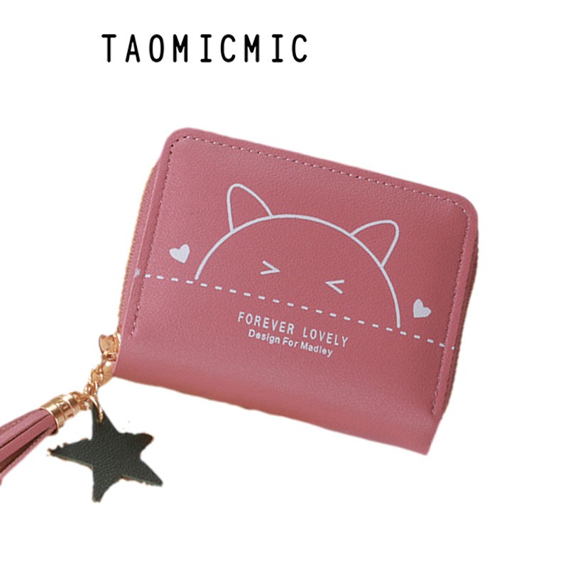 Ví nữ nhỏ ngắn mini FOREVER LOVELY bỏ túi đựng tiền nhiều ngăn VD255