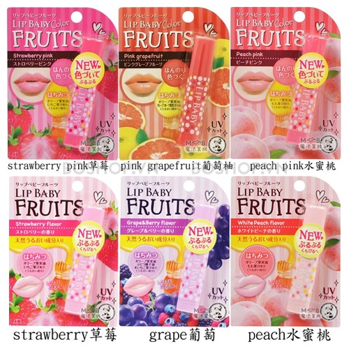 Son Dưỡng Có Màu Rohto Lip Baby Color Fruit Nhật Bản