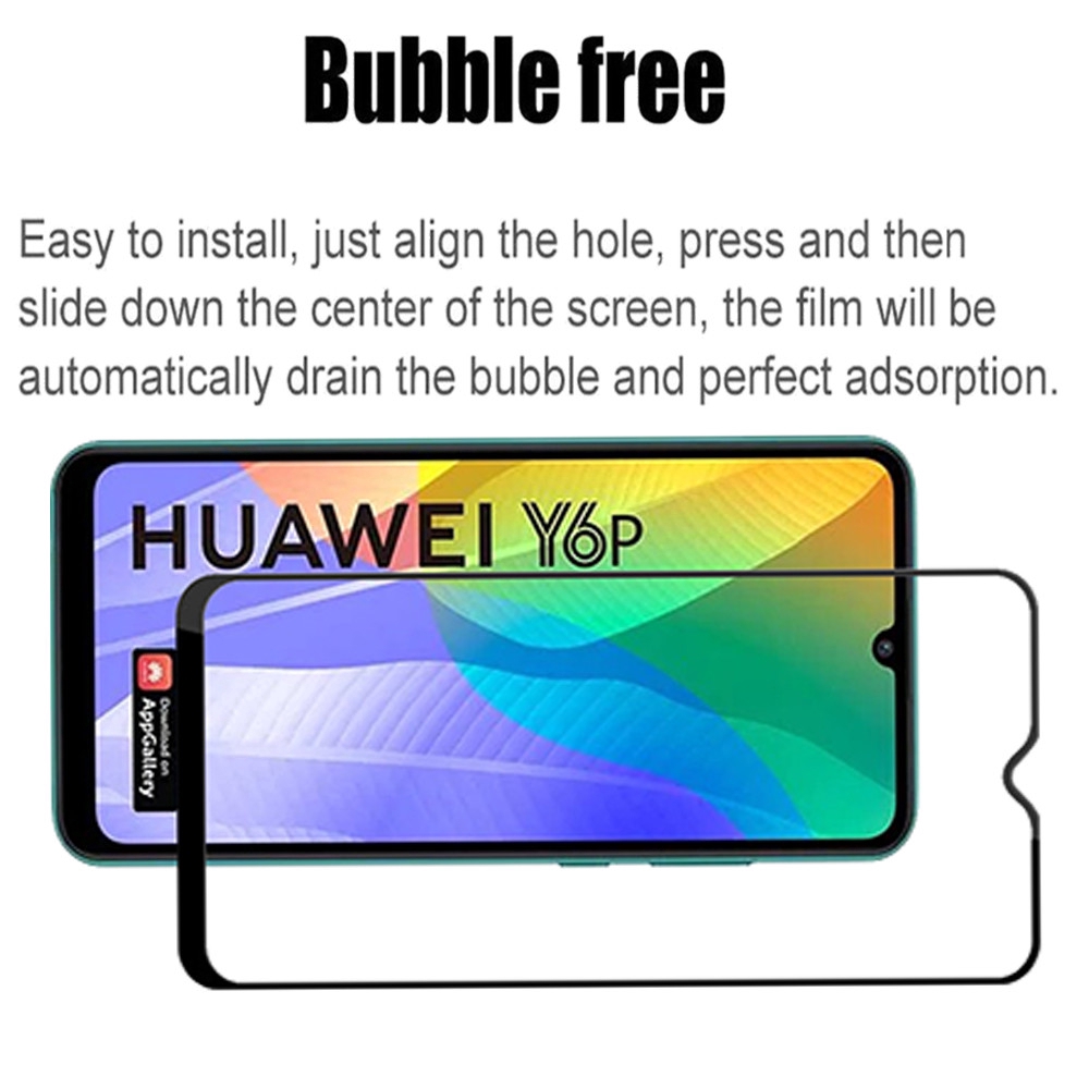 Kính cường lực 9D toàn diện cho Huawei Y6p Y8p Y7p Y5p Y7a Y6s Y9s 2020