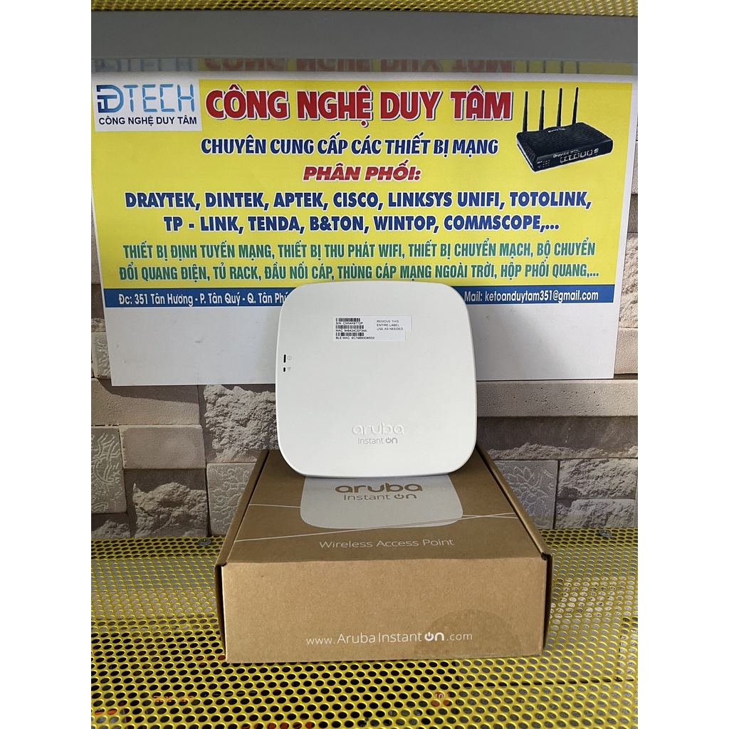 AP11  - Thiết bị phát sóng không dây  Aruba Instant On, Indoor