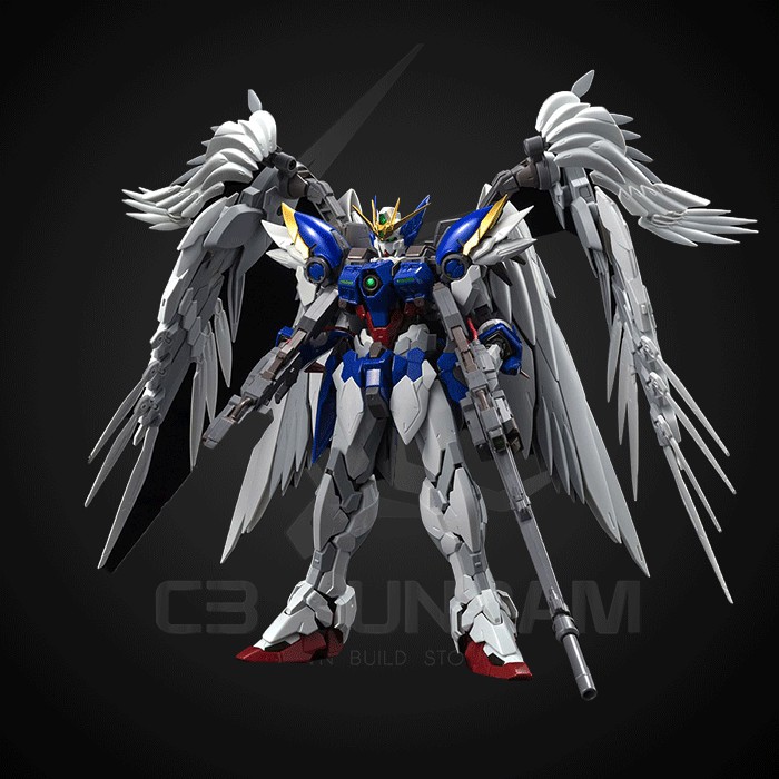 MÔ HÌNH GUNDAM BANDAI HI RESOLUTION MODEL WING GUNDAM ZERO CUSTOM EW HIRM GUNDAM WING