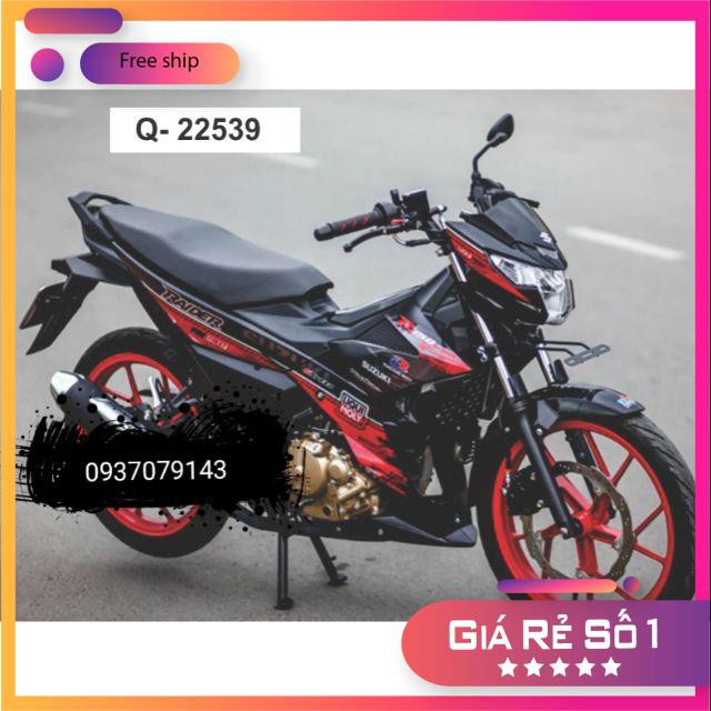 Tem rời raider fi đỏ đen  ko phai màu