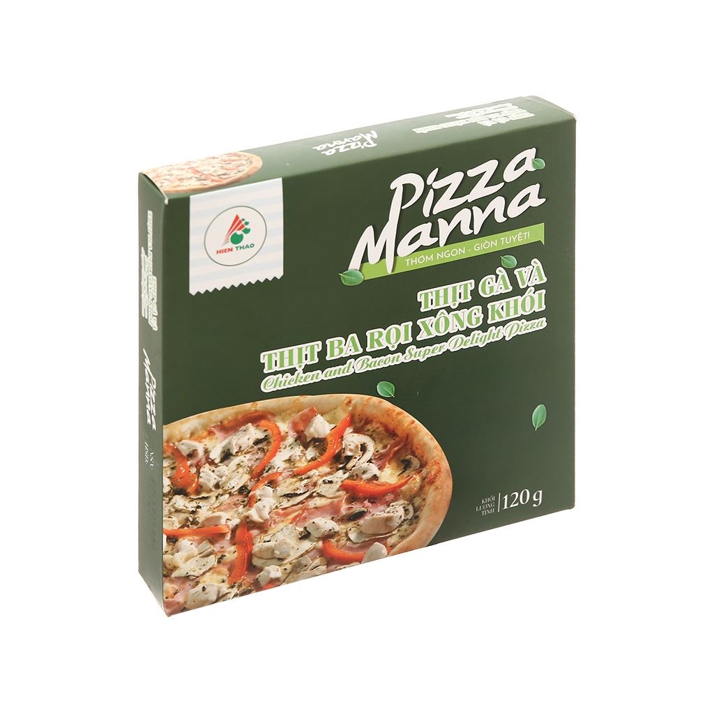 Pizza Manna - 5 vị béo thơm chuẩn vị (120g) chính hãng