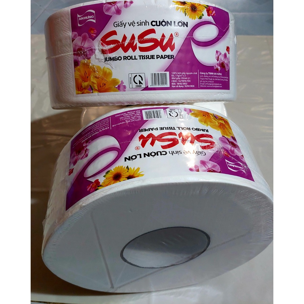 Giấy cuộn vệ sinh loại lớn ( 700gr, loại 1)