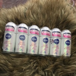 Lăn khử mùi Nivea Ngọc trai chai 50ml