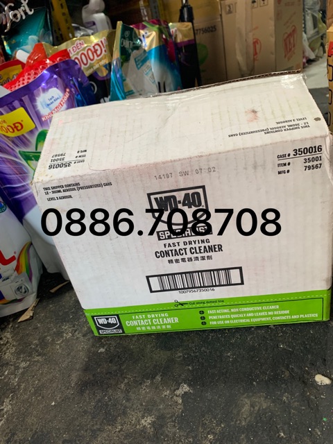 Chai Xịt Vệ Sinh Mạch Điện WD-40 360ml