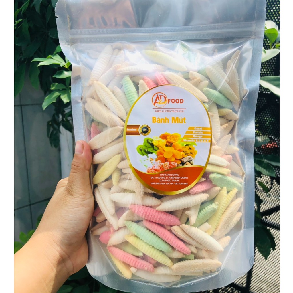 500g bánh đuông dừa mix đủ vị