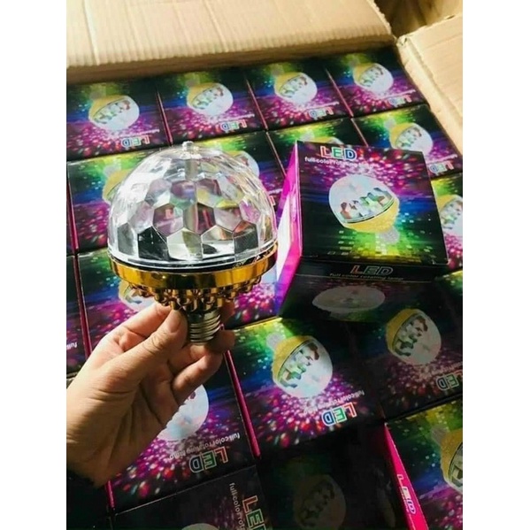 Đèn nháy xoay 7 màu